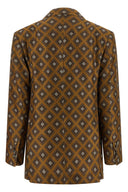Veste Soie Marron
