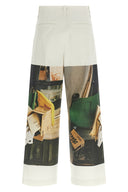 Pantalon Coton Blanc