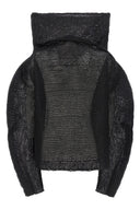 Top Laine Noir
