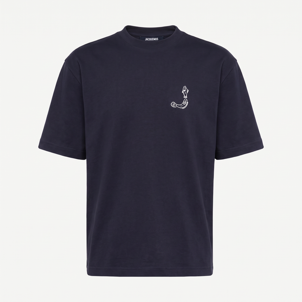 Le t-shirt Merù Jacquemus Navy – face