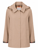Imperméable léger à capuche beige archive