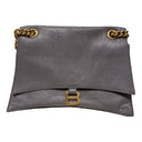 Sac Balenciaga Hourglass Gris – Chaîne Dorée