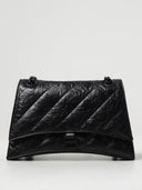 Sac Balenciaga Hourglass Matelassé Noir – Chaîne Noire