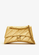 Sac Balenciaga Hourglass Matelassé Doré – Chaîne Dorée