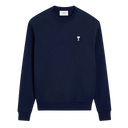 Sweatshirt Bleu Marine Ami de Coeur En Coton