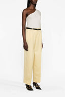 Pantalon Laine Jaune