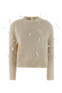 Sweat Laine Blanc