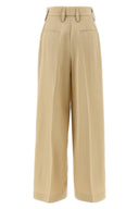 Pantalon Soie Beige