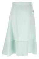 Jupe Coton Bleu Clair