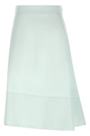 Jupe Coton Bleu Clair