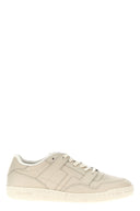 Sneakers Cuir Gris
