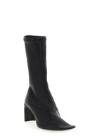 Talons Cuir Noir
