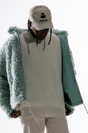 Sweat Laine Blanc