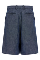 Short Coton Bleu
