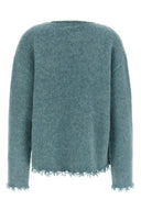 Sweat Laine Bleu Clair