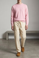 Pantalon Coton Beige