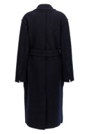 Manteau Cachemire Bleu