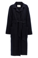 Manteau Cachemire Bleu