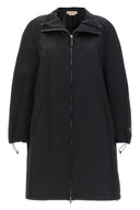Manteau Satin Noir