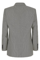 Veste Soie Noir