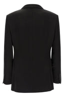 Veste Soie Noir