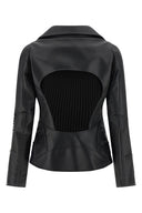 Veste Cuir Noir