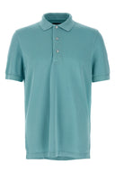 Polo Coton Bleu Clair