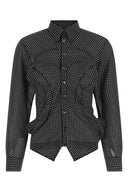 Chemise Soie Noir
