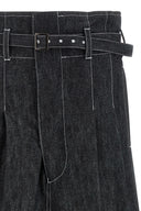 Pantalon Coton Noir