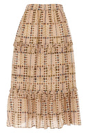 Jupe Coton Beige