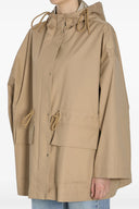 Manteau Cuir Beige