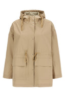 Manteau Cuir Beige