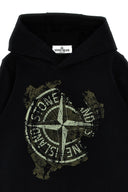 Sweat à capuche imprimé