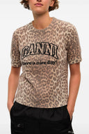 T-Shirt Laine Marron