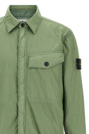 Veste Ny's teinte en pièce et froissée