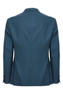 Veste Laine Bleu