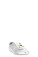 Sneakers Cuir Argenté