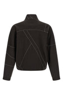 Veste Laine Marron