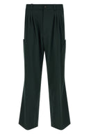 Pantalon Laine Vert