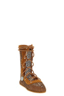 Chaussures Cuir Multicolore