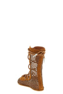 Chaussures Cuir Multicolore