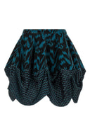 Jupe Velours Multicolore
