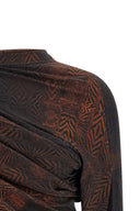 Top Coton Marron