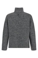 Sweat Cuir Gris