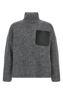 Sweat Cuir Gris
