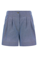 Short Coton Bleu Clair
