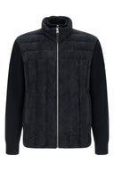 Veste Daim Bleu