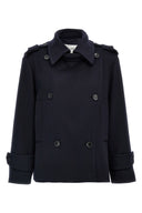 Manteau Cachemire Bleu