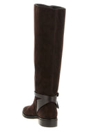 Chaussures Cuir Marron