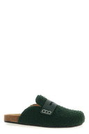 Sandales Cuir Vert